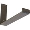 Ekena Millwork Steel Hanging Shelf Bracket, Hammered Dark Bronze 2"W x 12"D x 7"H BKTM02X12X07HSHDB - alternate 1
